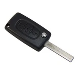 New Buttons Key Fob Folding Flip Shell Remote Case For Peugeot 107 207 307 407. Fixed Price $5.95.