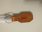 Can-am Motorcycle Key Ring Fob (leather, Hand Made). Fixed Price $5.99.