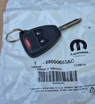 2007-2018 Jeep Wrangler Compass Patriot New Genuine Mopar Blank Transponder Key. Fixed Price $149.95.