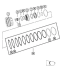 Genuine Mopar Outer Disc 52108508AA. Fixed Price $46.16.