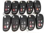Lot Of 10 Oem Jaguar Flip Key Fob Remotes CWTWB1U243 Buttons. Fixed Price $100.00.