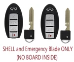 X2 New Smart Key Shell For Infiniti G25/35/37 EX35 Q40/60 2008-2013 KR55WK48903. Fixed Price $14.99.