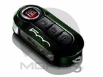 Oem New Fiat 500L Green Metalllic And Black Key Fob Decorative Clip On Cover. Fixed Price $59.22.