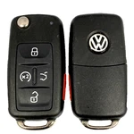 Locked Oem Volkswagen Keyless Remote Button Uncut 561837202G - NBGFS93N (shp). Fixed Price $29.73.