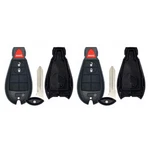 Remote Fob Case Pad Shell 3B Compatible With Jeep GQ4-53T Uncut Y170 (2 Pack). Fixed Price $14.46.