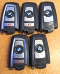 Lot Of Oem Bmw Smart Key Fob Remote YGOHUF5767 4 Buttons. Fixed Price $75.00.