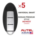 5X Autel Universal Smart Premium Style Button IKEYNS3T. Fixed Price $119.75.