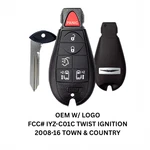 Oem 2008-2016 Chrysler Town & Country Keyless Entry Remote Fob IYZ-C01C. Fixed Price $29.99.
