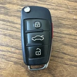 Factory Oem Audi Flip Key Remote Fcc: Myt 4073A 8E0 837 220R 4-BUTTON Fair!. Fixed Price $34.95.