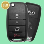 Kia Sportage 2014-2016 Oem Button Flip Key Remote Fcc: NYODD4TX1306-TFL. Fixed Price $40.00.