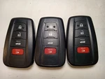 Lot Of 3 Oem Toyota-mirai Smart Key Fob Remotes HYQ14FLA Buttons. Fixed Price $150.00.