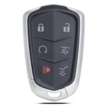 Supaland Key Fob Shell Case Replacement Fits For Black Rubber + Silver Side. Fixed Price $14.39.