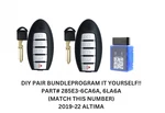 Diy Pair Programming Kit For 2019-2022 Altima Smart Key 285E3-6CA6A, 6LA6A. Fixed Price $129.99.
