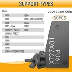 50X Xhorse Vvdi Super Chip XT27A01 XT27A66 Transponder Rewrite For Key Tool. Fixed Price $139.00.