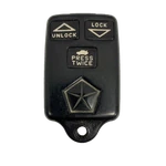 Oem Chrysler Keyless Remote Fob Button Press Twice GQ43VT7T 04759136AB. Fixed Price $19.95.