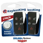 2 Keyless Entry Remote Car Fob For Jaguar Type Xe Xf Xj Xk KOBJTF10A. Fixed Price $51.95.