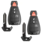 2 Replacement For Chrysler Dodge Remote Pn 68066871 IYZ-C01C 4-BUTTON 433 Mhz. Fixed Price $19.95.