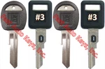 New Gm Single Sided Vats Ignition Keys #3 (pair) + Doors/trunk Oem. Fixed Price $38.45.