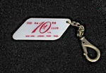 Vintage The "ten" "10" Club New York London Paris Rome Key Fob. Fixed Price $18.00.