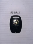 Oem Cover 2008 Honda Accord Key Fob (back Only Read Desc). Fixed Price $15.00.