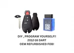 Diy Bundle For Oem 2013-2016 Dodge Dart M3N32297100 Includes Uncut Key. Fixed Price $89.99.