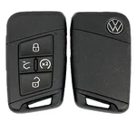 Oem Volkswagen Remote Fob 5B + Uncut Key Insert 3G0.959.752.BQ KR5FS14-T (shp). Fixed Price $39.75.