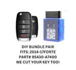 Diy Oem Bundle Kia Forte Remote Flip Key OSLOKA-870T 95430 A7400. Fixed Price $139.00.