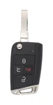Fits Volkswagen 5G0 959 752 Be Oem 4 Button Key Fob W/ Comfort Access. Fixed Price $39.77.