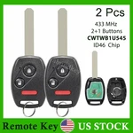 For 2005 2006 2007 2008 Honda Pilot Keyless Remote Car Fob CWTWB1U545. Fixed Price $18.80.