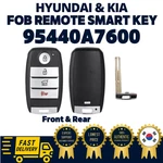Genuine Oem Hyundai Kia Fob Remote Smart Key Blanking Inc. 95440A7600 Forte. Fixed Price $72.00.