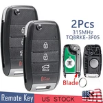 Flip Remote Key Fob 4B TQ8-RKE-3F05 For Kia Rio 2014- 2017 Sorento 2013- 2015. Fixed Price $28.49.