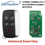 Lonsdor 315MHZ/433MHZ Universal Smart Key For Land Rover Jaguar 2010-2018. Fixed Price $37.00.