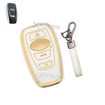 White Tpu Full Cover Fob W/keychain For Subaru Crosstrek Impreza 2017+. Fixed Price $15.99.