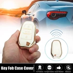 Silicone Car Smart Key Fob Case Cover For Peugeot 3008 5008 2017-2020 White. Fixed Price $12.49.