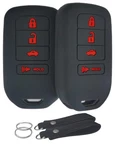 Waymei Silicone Fob Cover Remote Keyless Case Protector Black With Red. Fixed Price $15.93.