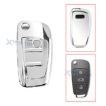 Silver Tpu Shockproof Smart Key Case Cover Skin Holder For Audi A3 A4 Q3 Q5 Q7. Fixed Price $9.99.