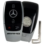 Oem Mercedes Benz Affalterbach Amg Smart Fob Keyless Remote Uncut IYZ-MS2. Fixed Price $129.99.