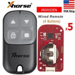 5 Xhorse XKXH23EN Remote Key Garage Door 4 Buttons For Tool/ VVDI2. Fixed Price $29.95.