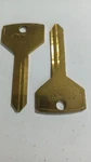 Star Vintage Brass Y154 Blanks For Chrysler, Dodge, Jeep, Plymouth 2 Keys. Fixed Price $10.00.