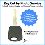 -key Cut By Photo- Service New Ford Transponder Texas 4C BH72-PT 598333. Fixed Price $44.95.