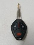 Ilco RHK-MITS-3B1 Mitsubishi Button Remote Head Key (mit 17). Fixed Price $36.00.