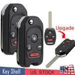 4B Flip Key Case Upgrade For Honda Accord Civic Crv 2006-2013 Remote Fob Shell. Fixed Price $17.99.
