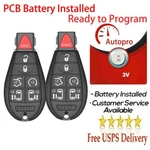 2X Remote Key Fob For 2008-2020 Dodge Grand Caravan Chrysler M3N5WY783X IYZ-C01C. Fixed Price $15.80.