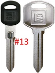New Gm Oem D. Sided Vats Ignition Key #13 + Doors/trunk - Made In Usa. Fixed Price $39.24.