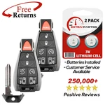 2 For Dodge Grand Caravan 7B Keyless Entry Remote Start Fob IYZ-C01C. Fixed Price $19.95.