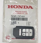 Genuine Honda Oem P/n 72147-TG7-A31 Fob Assembly, Entry Keyless (driver 1). Fixed Price $82.25.