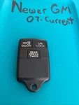 Oem Gm Keyless Remote Fob Button Rear Press Twice ABO0104T 15731442. Fixed Price $50.00.