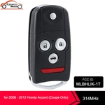 For Honda Accord Coupe 2008 2009 2010 2011 2012 Keyless Remote Car Flip Fob. Fixed Price $21.90.