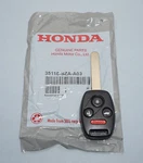 New Sealed Oem 09-15 Honda Pilot Suv Master Keyless Remote Fob KR55WK49308. Fixed Price $925.00.