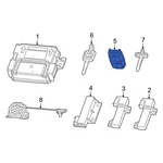 Ram 68575431AA Keyless Entry Transmitter. Fixed Price $168.70.